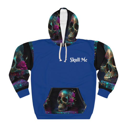 Blue skull me Unisex Pullover Hoodie